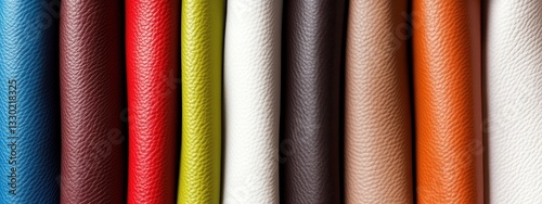leather material design brown texture swatch furniture synthetic fabric. background sample fashion upholstery suede bag handbag color pattern craft wave hide accessories crumpled handmade skin vegan