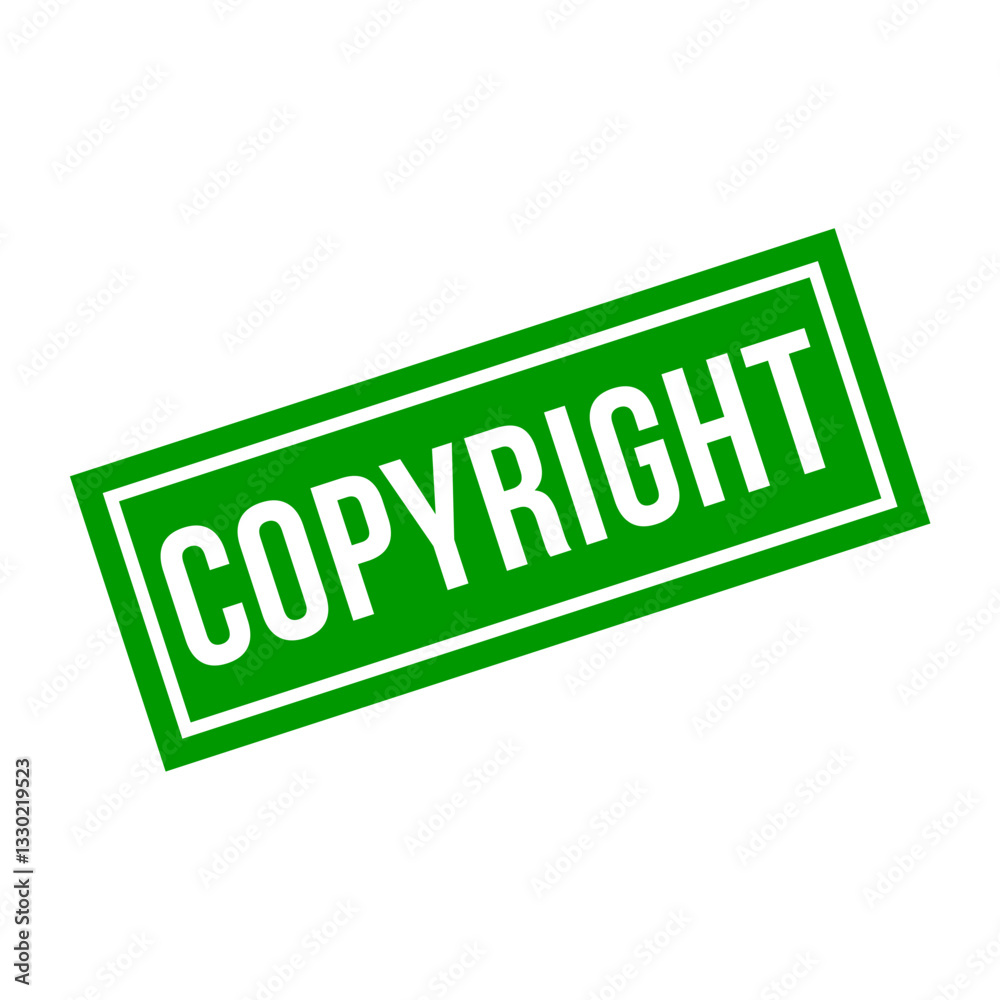 copyright rubber stamp design vector template copyright rubber stamp design vector template