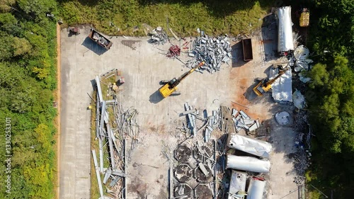 Environmental cleanup. Chemical plant demolition and recycling of metal and steel. Tanks and drums. Rural environment regeneration, oil refinery plant, power plant, Gas Oil depot