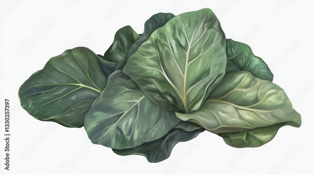 custom made wallpaper toronto digitalCollard Greens Lush, leafy greens with prominent veins in a healthy mound