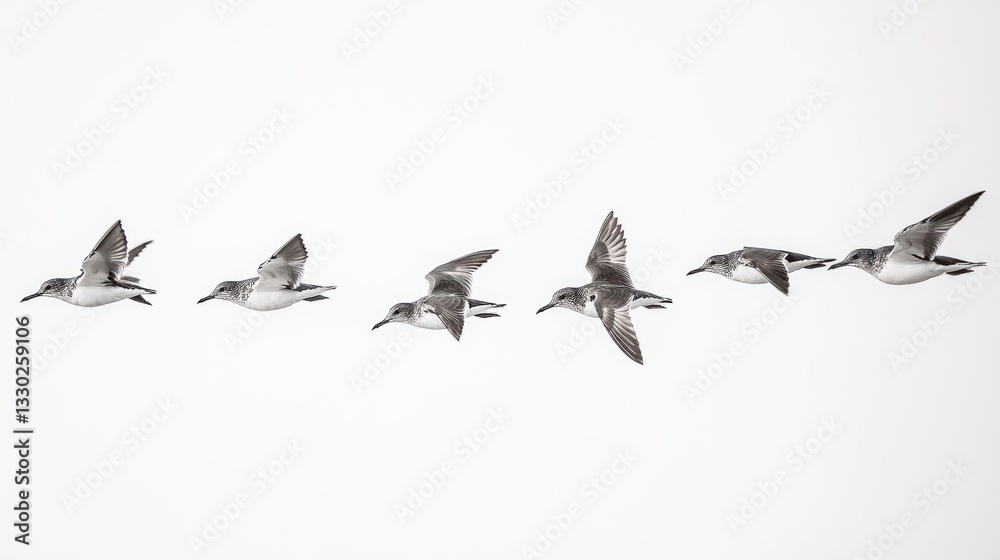 Obraz premium Birds in flight