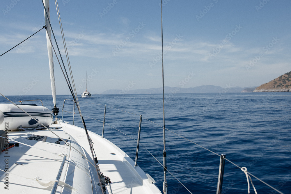 Sailing in the Mediterranean, Yachting Adventure in Fethiye, Turkey. Sailing in the Mediterranean, Yachting Adventure in Fethiye, Turkey.
