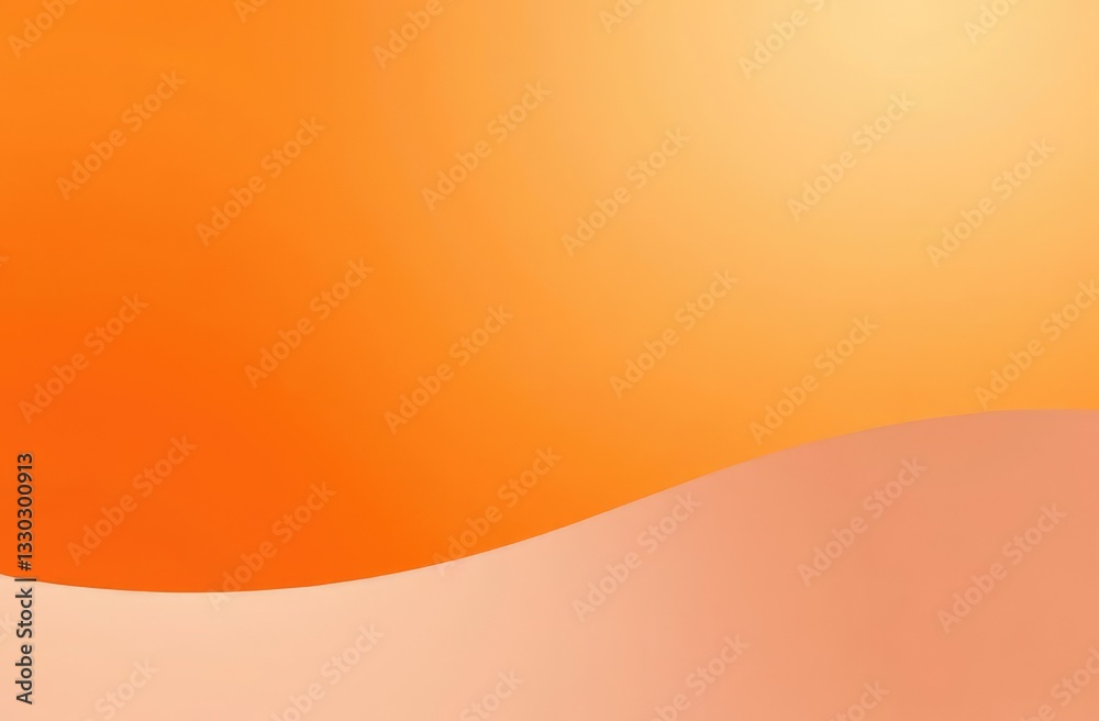 modern backgound with gradient orange curve shape modern backgound with gradient orange curve shape