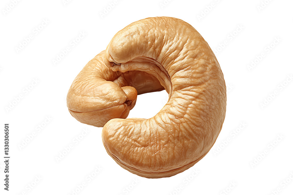 cashew nut Isolated on White and Transparent Background PNG Image. cashew nut Isolated on White and Transparent Background PNG Image.