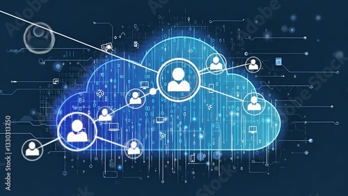 High-speed internet and cloud computing are key elements of the modern economy, enabling efficient data storage and synchronization.