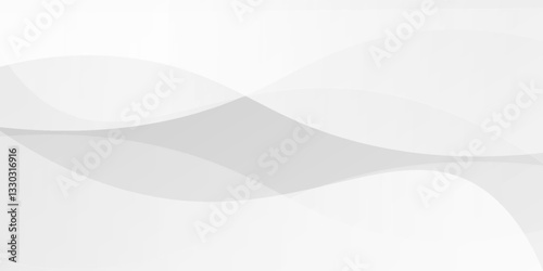 white background with abstract wave line