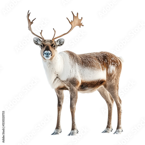Caribou isolated on transparent background.