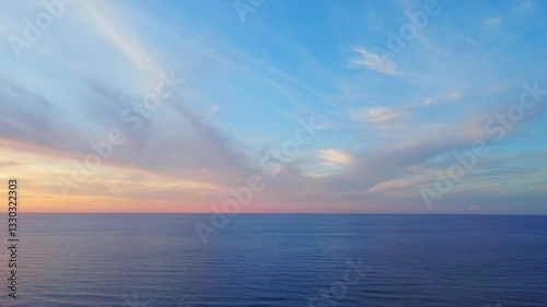 Wallpaper Mural Mediterranean beach Aerial drone top down view of sea blue waves break and sand. Beautiful of sea water wave come to beach. Mesmerizing ocean waves sandy shoreline aerial top view. coastal landscape. Torontodigital.ca