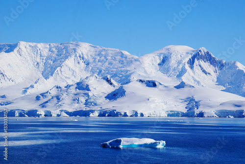 Foto Coastline, Melchior Islands, Antarctica