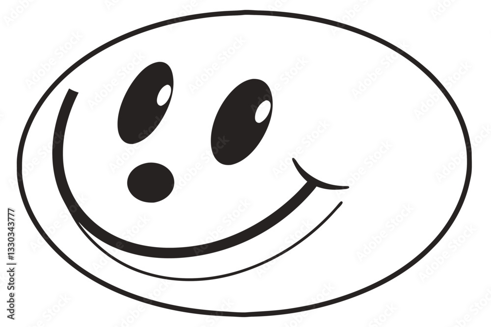 Smiley face icon button with a happy design featuring a 3D round shape, joyful expression, and paw symbol, perfect for web and cartoon illustrations. Smiley face icon button with a happy design featuring a 3D round shape, joyful expression, and paw symbol, perfect for web and cartoon illustrations.