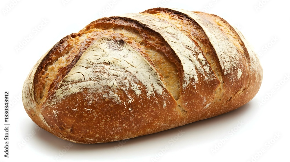 bread loaf isolated on white background bread loaf isolated on white background