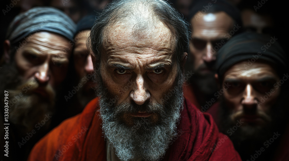Apostle Paul persistently evangelizes Christianity for the pagans. Apostle Paul persistently evangelizes Christianity for the pagans.