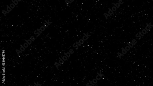 Moving Through Stars in a Dark Cosmos – Cosmic Journey Animation