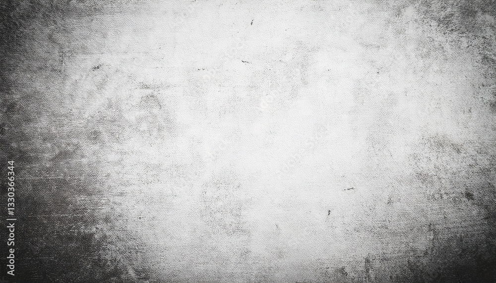 Obraz premium Gritty grunge white texture background with vignette and aged appearance. Generated image