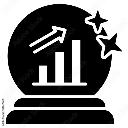 Prediction Glyph Icon