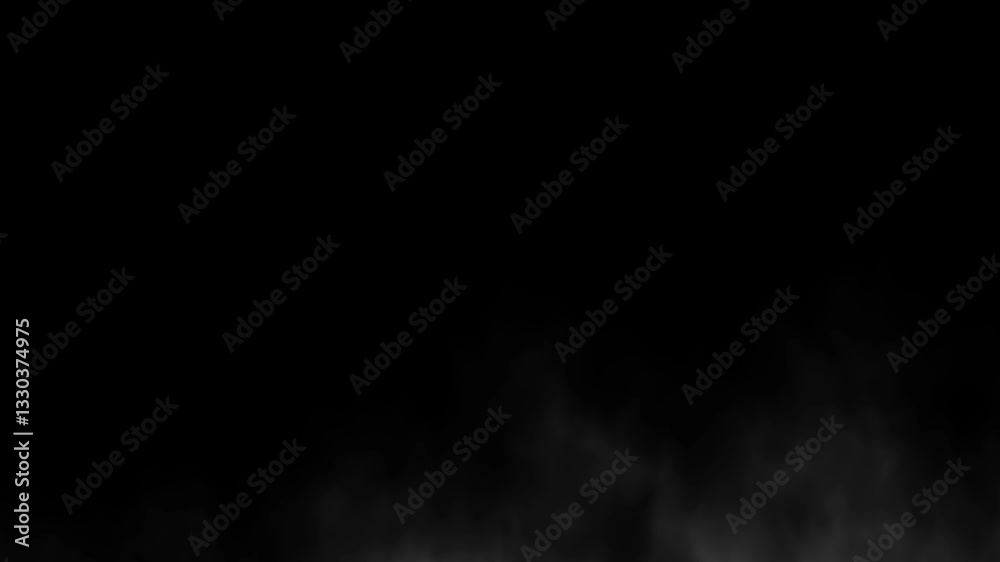 Dark Fog Moving Slowly in the Darkness – Atmospheric and Haunting Effect Dark Fog Moving Slowly in the Darkness – Atmospheric and Haunting Effect