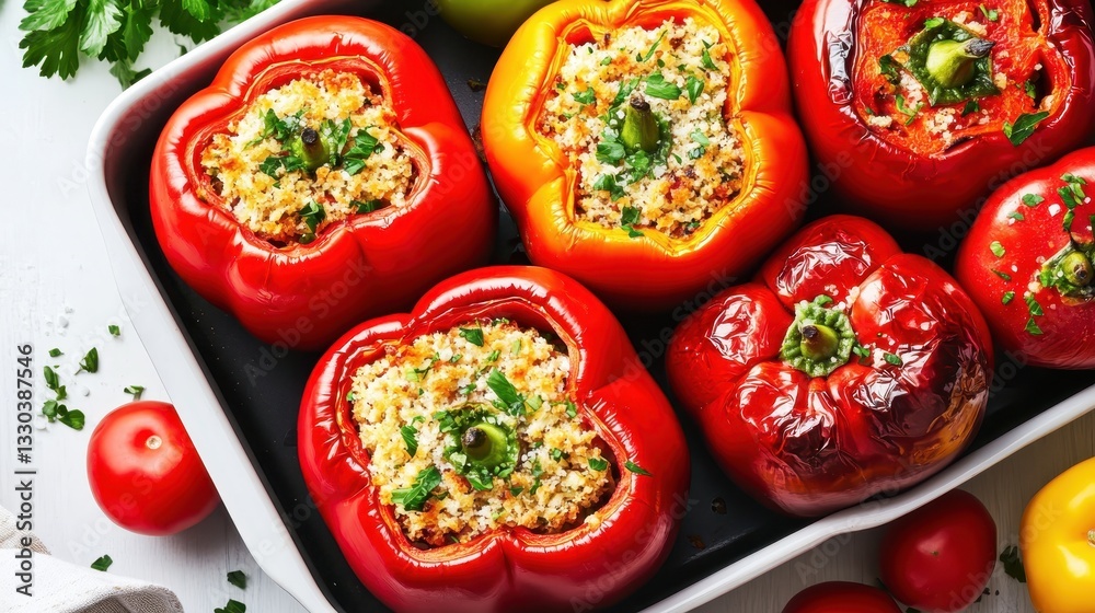 Delicious Stuffed Bell Peppers Recipe: A Culinary Delight