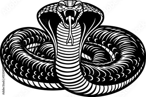 snake vector illustration