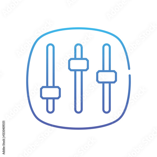 Adjusting Vector icon