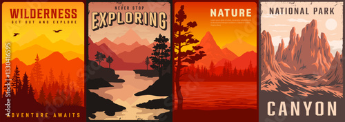 Wilderness parks and canyons await