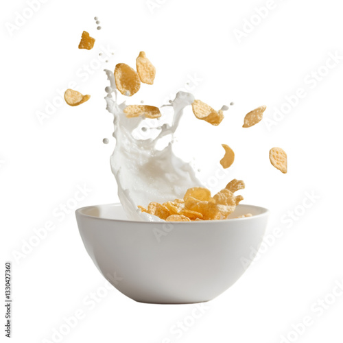 Corn Flakes Milk Splash