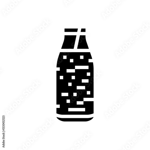 green juice meal drink glyph icon vector illustration