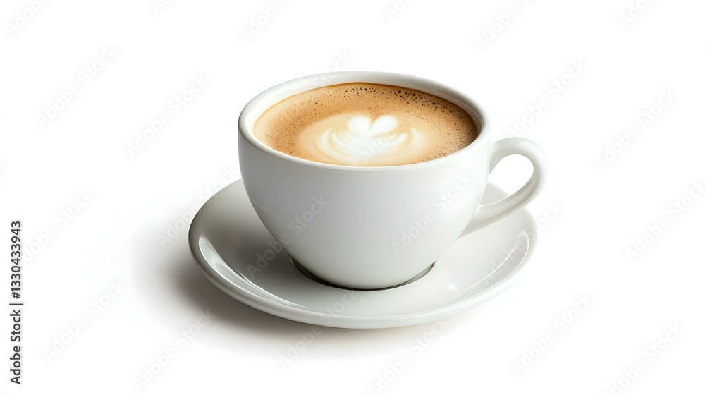 coffee cup isolated on white background