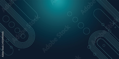 Digital technology speed connect blue green background, cyber nano information, abstract communication, innovation future tech data, internet network connection, Ai big data, line dot illustration