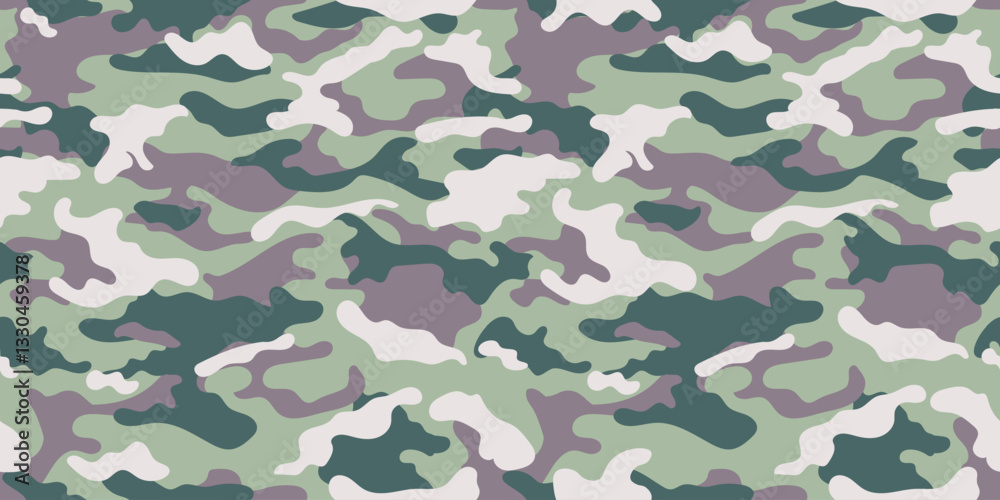 Fototapeta premium vector camouflage pattern for clothing design. Trendy military pattern