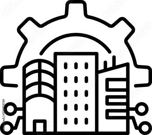Digital transformation icon