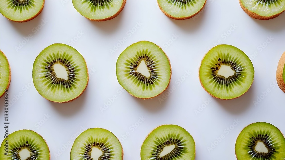 Fototapeta premium Kiwi fruit isolated on white background