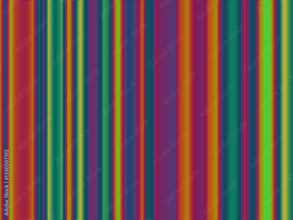 Obraz premium Multicolored abstract background with vertical lines and gradient effects.