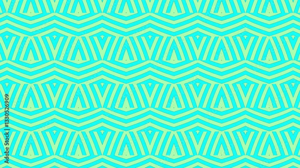 Bright blue and white seamless repeating pattern animation background 4k, seamless motion graphic backdrop