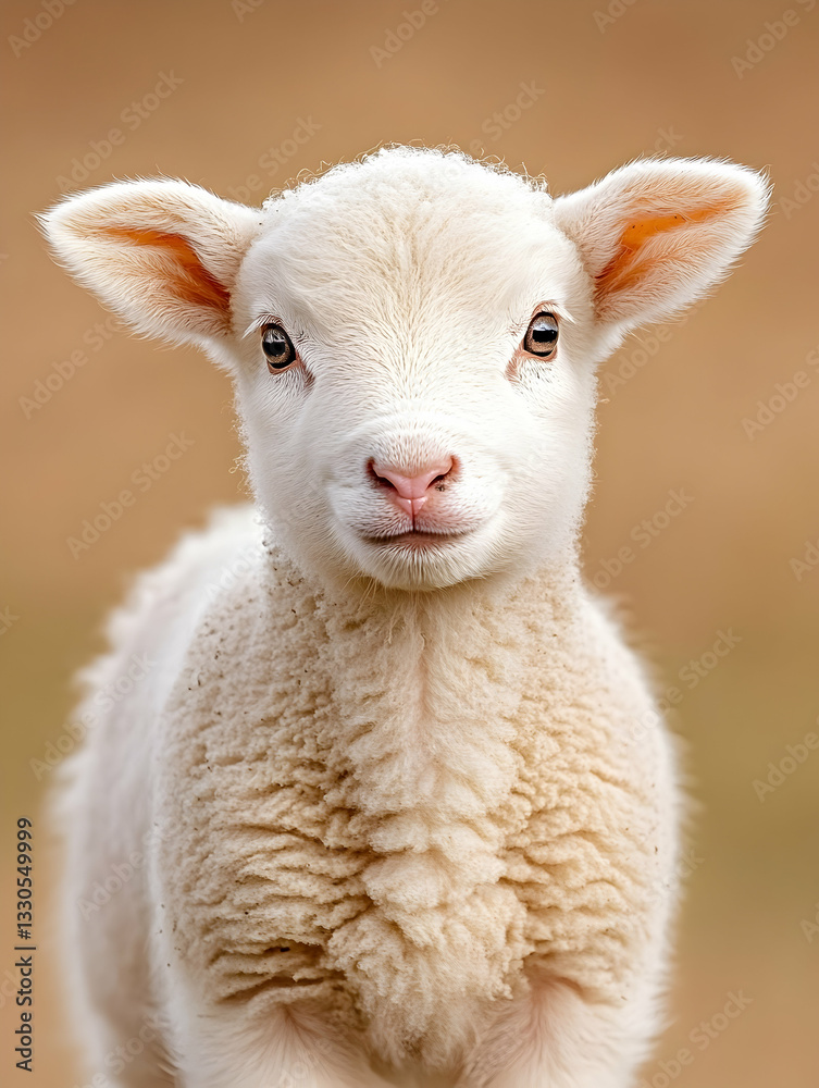 Obraz premium Sweet lamb portrait