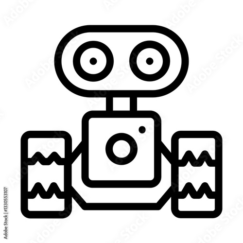 automaton icon line