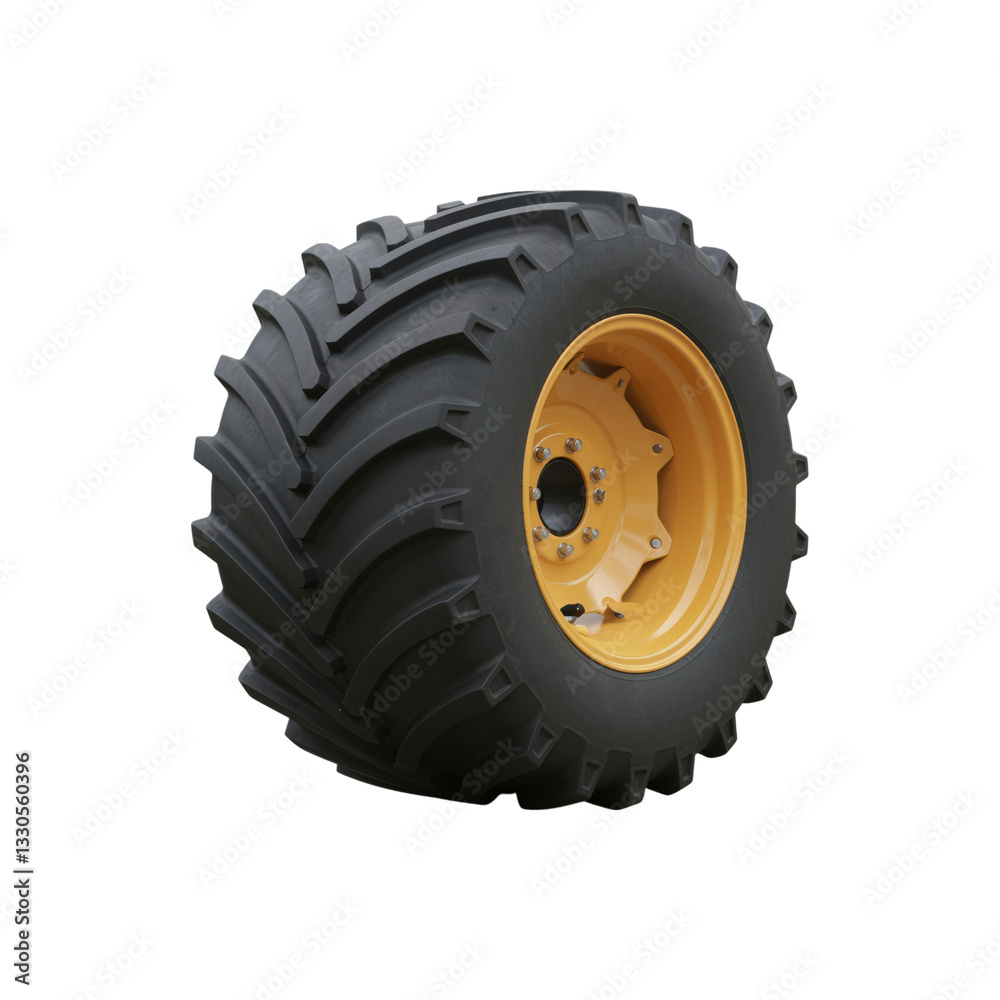 Tractor wheel and tire isolated on transparent background. Tractor wheel png Tractor wheel and tire isolated on transparent background. Tractor wheel png
