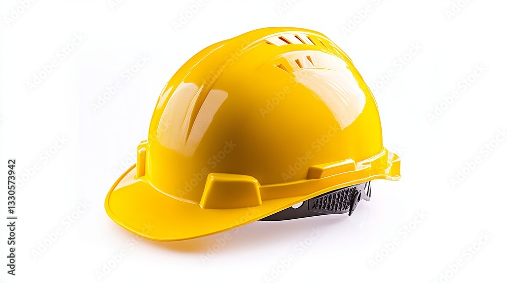 Yellow Safety Helmet, Isolated on White Background
Yellow Safety Helmet, Isolated on White Background