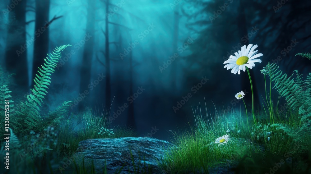 Enchanted Forest: Night Bloom