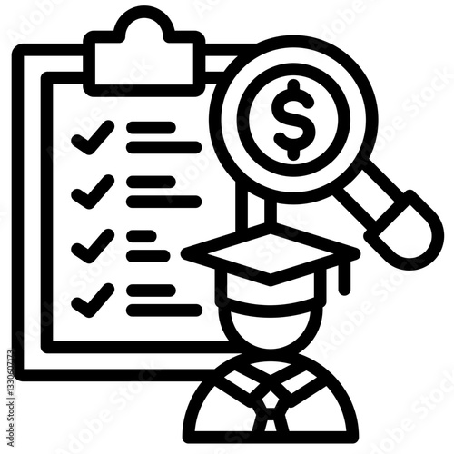 Financial Analysis Icon