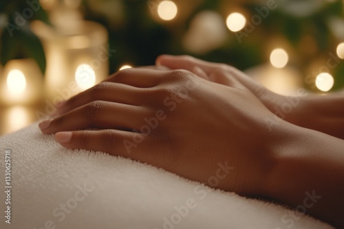 Wallpaper Mural A close-up of a personâ€™s hand being gently pressed between the knuckles by a therapist for tension relief Torontodigital.ca