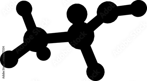 Molecule silhouette