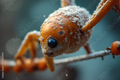Stunning Art Nouveau Baby Jesus & Virgin Mary Figure - White Ink, Ornate Details, Celestial Grace, Motherhood & Sacred Purity