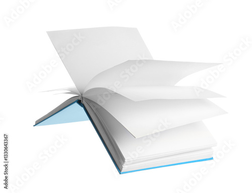 Flying blue hardcover book ...