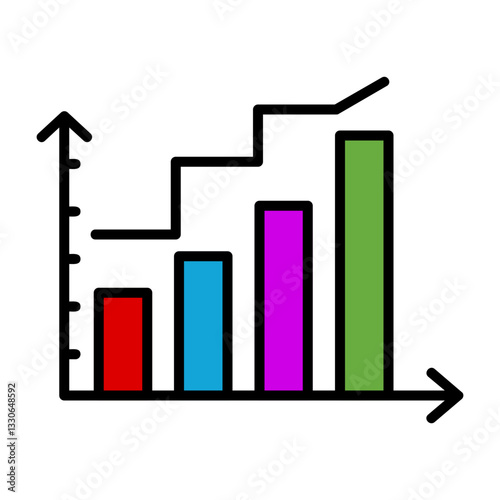 Inflation Graph Icon