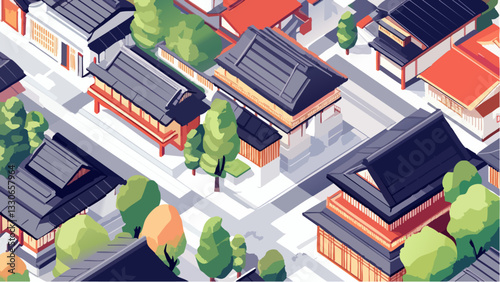 A Geometric View of Kyoto’s Cultural Landscape