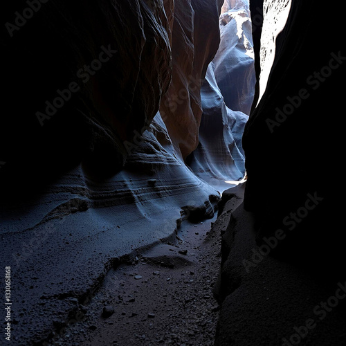 Unveiling the Enigmatic Splendor of Sandstone Formations: A Beacon of Radiant Light Beneath Earth's Celestial Canvas