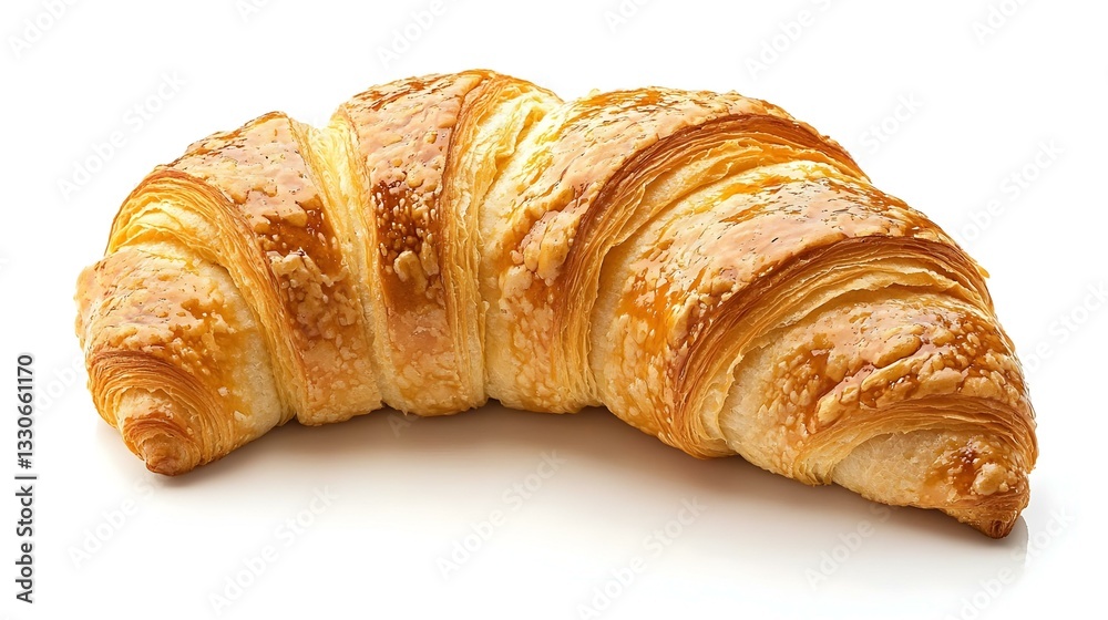 Croissant isolated on white background Croissant isolated on white background