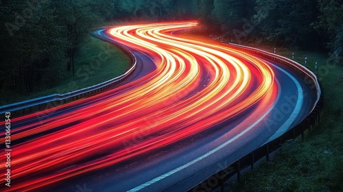 traffic on the road