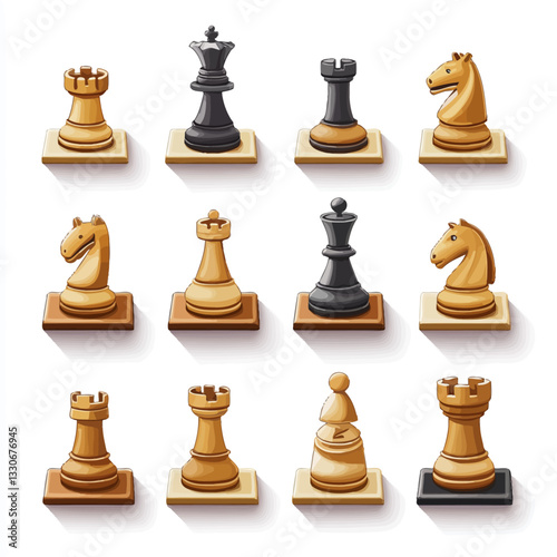 Chess Pieces: Game Strategy, Tournament, Strategy, Skill, Brain Game