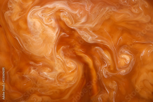 Texture of coffee with milk...
